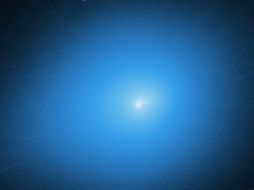 Imagen del cometa interestelar 3I/Atlas captado por el Telescopio Espacial Hubble el 30 de noviembre de 2025. AP/NASA