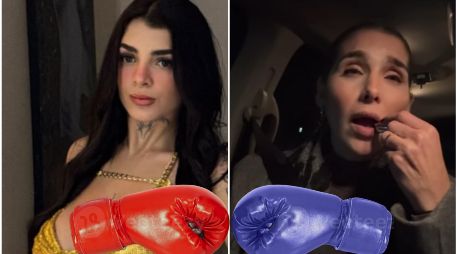 Ruiz y Mistral se subirán al ring para disputarse el título de Reina absoluta de Ring Royale. ESPECIAL / INSTAGRAM @karelyruiz / @musamistral