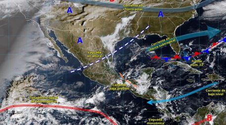 El SMN recomienda a la población mantenerse atenta a los avisos oficiales y seguir las indicaciones de Protección Civil. ESPECIAL/ SMN.