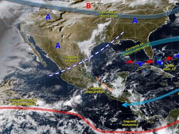 El SMN recomienda a la población mantenerse atenta a los avisos oficiales y seguir las indicaciones de Protección Civil. ESPECIAL/ SMN.