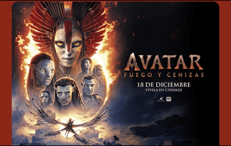 9. La saga de James Cameron es la primera en taquilla mundial en la historia. ESPECIAL/X/  @Cinemex