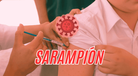 La secretaria de salud le pidió al alcalde de Chiapas que se evite realizar eventos masivos, como posadas y ferias, ante el aumento de casos de sarampión.  NTX / ARCHIVO