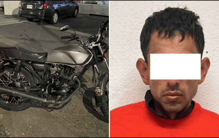 El detenido se identificó como José Alexis “N”, de 30 años, y fue puesto a disposición del Ministerio Público. ESPECIAL / POLICÍA DE GUADALAJARA