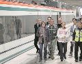 Claudia Sheinbaum encabezó el primer recorrido de prueba del Tren Suburbano que conectará la estación Lechería con el AIFA. Se prevé que entre en operación durante la Semana Santa. ESPECIAL