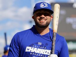 El bateador de los Charros de Jalisco encabezó la ofensiva jalisciense durante seis encuentros, en los que registró un promedio de bateo de .448, conectó dos cuadrangulares y produjo 13 carreras. CORTESÍA/ CHARROS DE JALISCO.