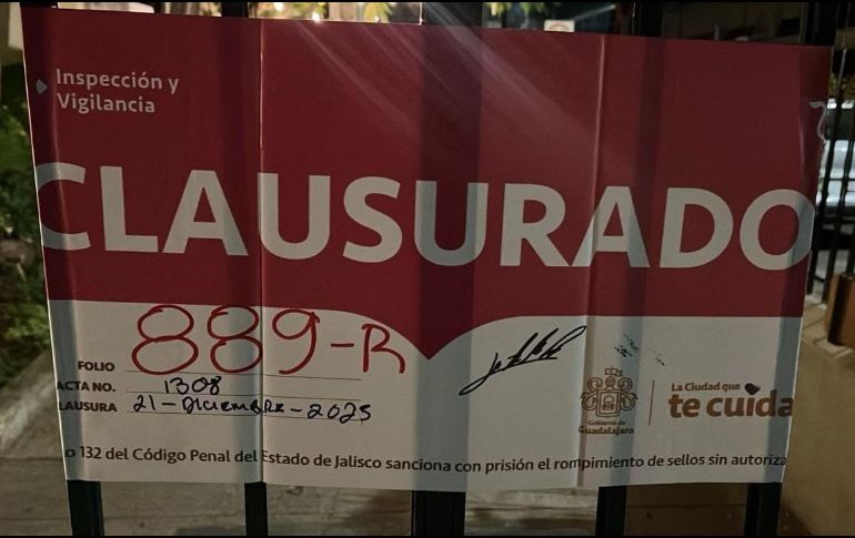 Los establecimientos que rebasaron los límites de ruido permitidos son el 