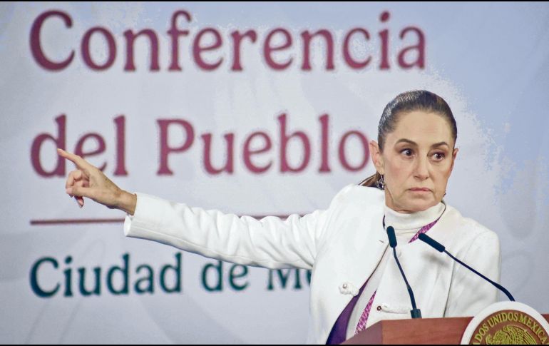 Claudia Sheinbaum dijo que el próximo año se implementará un esquema para atender denuncias de corrupción. SUN