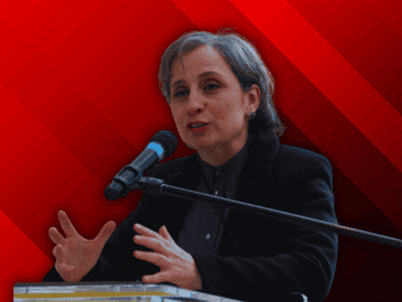 Carmen Aristegui deseó una feliz Navidad y los mejores deseos para el 2026. "Gracias, gracias, muchísimas gracias", declaró. EFE / ARCHIVO