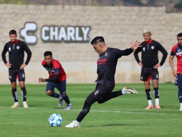 Atlas enfrentó un duelo amistoso celebrado en las instalaciones de la Academia AGA. X/ @ATLASFC.
