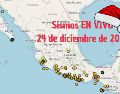 Sismos en México | EN VIVO | 24 de diciembre de 2025. ESPECIAL / SSN