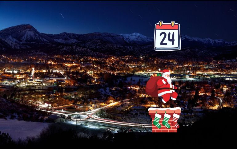 Para este miércoles 24 de diciembre, en la víspera de Navidad, el Servicio Meteorológico Nacional prevé una Noche Buena marcada por el frío. ESPECIAL / CANVA