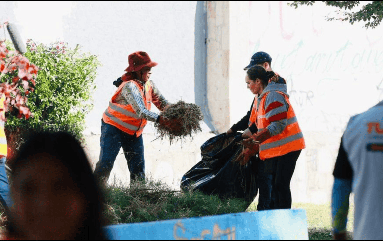 A lo largo de 2025, en Tlajomulco se llevó a cabo la recuperación de 3 mil 200 espacios públicos. ESPECIAL