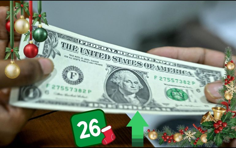 De acuerdo con un reporte de Bloomberg, el dólar comenzó la jornada de hoy por debajo de los 18 pesos. AFP / ARCHIVO