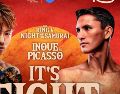 Inoue y Picasso tienen la pelea estelar de la función “Ring V: Noche de los Samuráis” en Riad, Arabia Saudita. X/DAZNBoxing