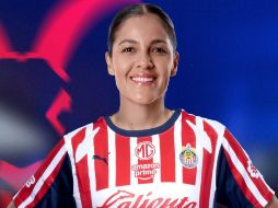 La oriunda de Tampico, Tamaulipas, llega a Chivas con un currículum envidiable que incluye seis títulos de la Liga MX Femenil. X/ @Chivas