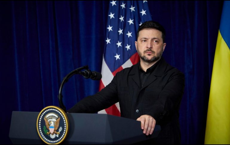 Zelenski considera que la guerra con Rusia comenzó en 2014, con la anexión ilegal de Crimea, y no en 2022, año del inicio de la invasión a gran escala. EFE/PRESIDENTIAL PRESS SERVICE