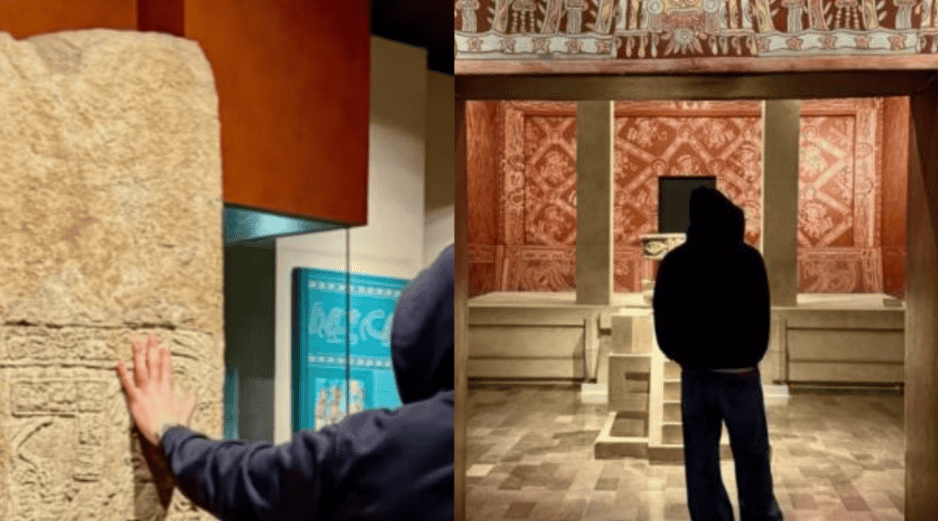 La controversia se intensificó después de que el propio Bad Bunny compartiera en sus historias de Instagram imágenes y videos de su visita al Museo Nacional de Antropología.INSTAGRAM/@badbunnypr