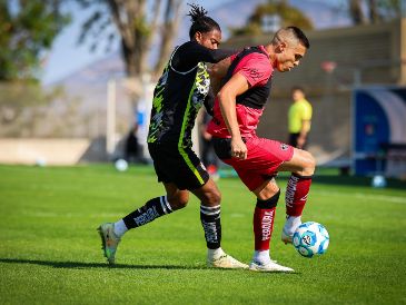 Atlas venció este martes 5-3 a los rayos del Necaxa en un duelo de preparación que se disputó a cuatro tiempos de 40 minutos en la Academia AGA. ESPECIAL / Atlas FC