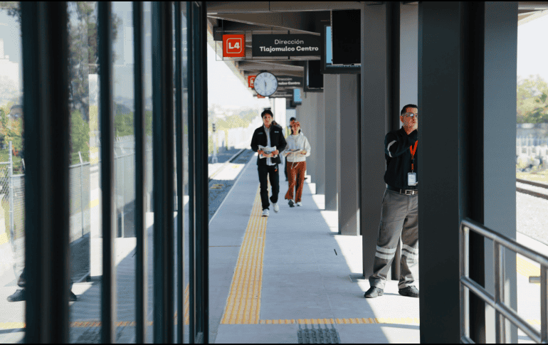 El Gobierno de Jalisco reiteró que la operación de la Línea 4 se mantendrá de manera continua durante la ejecución de las obras complementarias. ESPECIAL/Gobierno de Tlajomulco