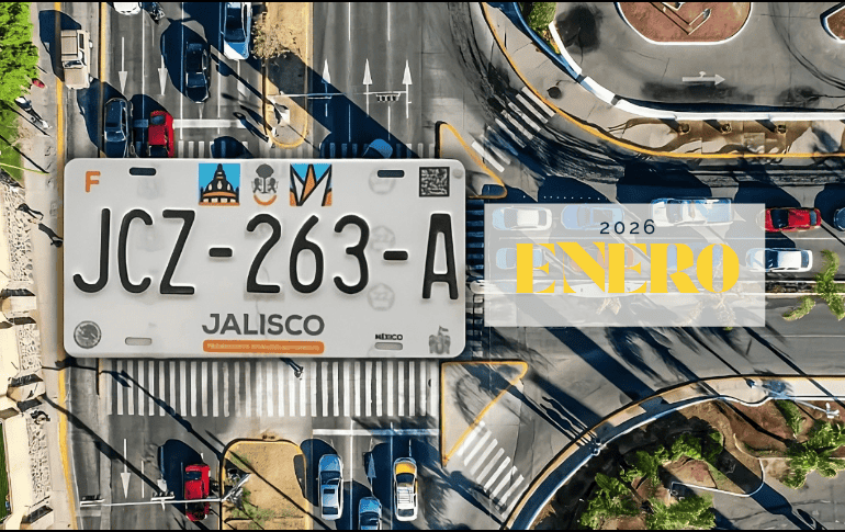 Las personas que no realizaron el pago de su refrendo vehicular en 2025 y que estén obligadas a sustituir sus láminas deberán cubrir en 2026 el costo de la dotación de placas. EL INFORMADOR/ARCHIVO