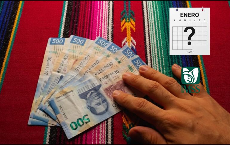 Muchas personas ya se encuentran organizando sus gastos para el arranque del año, especialmente en torno a la fecha oficial de pago de la Pensión IMSS de enero 2026. ESPECIAL / CANVA