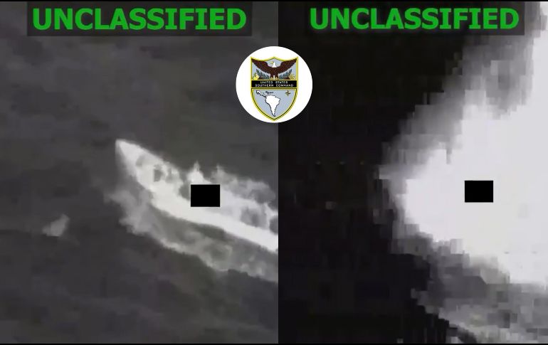 El ataque se llevó a cabo el miércoles 31 de diciembre, según informó el Comando Sur estadounidense en un mensaje en X. ESPECIAL / X: @Southcom