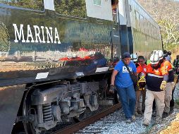 El descarrilamiento del Tren Interoceánico se registró el pasado domingo en un tramo del Corredor Interoceánico del Istmo de Tehuantepec. SUN