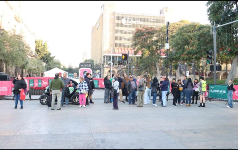 Las autoridades de Protección Civil descartaron cualquier riesgo en la metrópoli. ESPECIAL / AYUNTAMIENTO DE GUADALAJARA