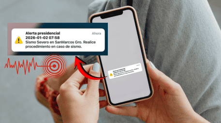 Contar con la alerta sísmica directamente en el celular representa una herramienta fundamental para actuar con mayor rapidez ante una emergencia. ESPECIAL