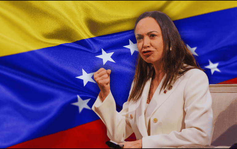 Machado convoca a la ciudadanía a mantenerse vigilante, activa y organizada hasta que se concrete una transición democrática en Venezuela. EFE / ARCHIVO