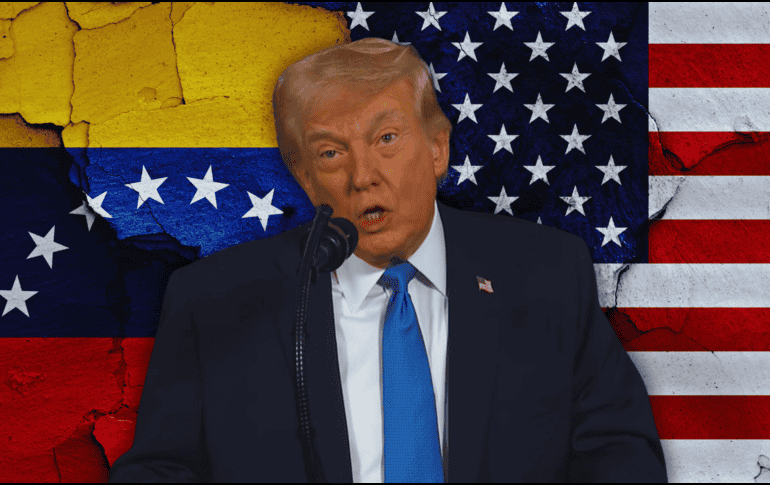 Trump no dio detalles sobre cómo planea gobernar Venezuela ni durante cuánto tiempo. ESPECIAL / CANVA / YOUTUBE / The White House