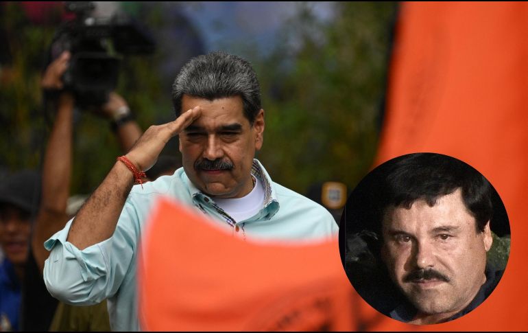 Como parte de las acusaciones por narcoterrorismo, el gobierno de EU señala a Nicolás Maduro y a colaboradores cercanos de mantener vínculos con diversos cárteles del narcotráfico, entre ellos el de Sinaloa y el de Los Zetas. ESPECIAL / AFP