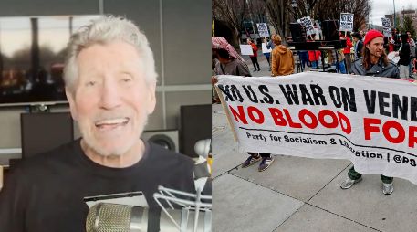 Esto dijo Roger Waters respecto a la captura de Maduro y el ataque de EU en Venezuela. ESPECIAL / X: @rogerwaters / EFE / ERIK S. LESSER