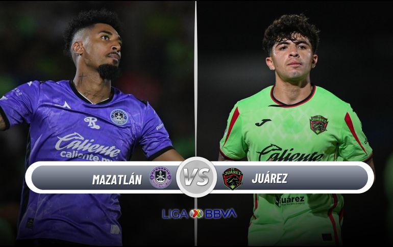 Mazatlán y Juárez se enfrentan en el arranque del Clausura 2026 de la Liga MX. ESPECIAL / IMAGO7 y CANVA