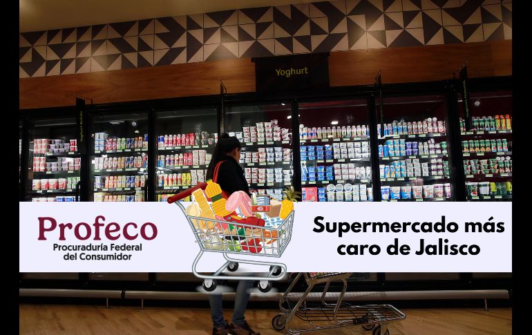 En este supermercado encuentras los precios más altos de todo el país para adquirir la Canasta Básica; se encuentra en Tonalá. EL INFORMADOR / ARCHIVO