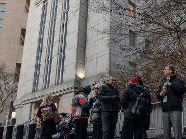 Tras la audiencia inicial de Nicolás Maduro, se espera que el tribunal determine los próximos pasos del proceso. EFE / A. Colmenares