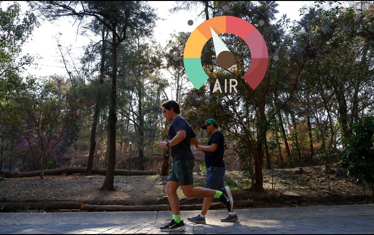 Índice de la calidad por zonas del AMG. EL INFORMADOR / ARCHIVO