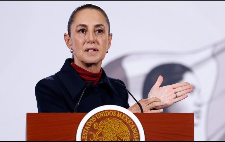 Sheinbaum reiteró la postura de México sobre el rechazo a la intervención estadounidense. EFE/S. Gutiérrez