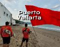 El sistema de banderas de seguridad advierte el estado de las playas de Puerto Vallarta este martes 6 de enero de 2026. ESPECIAL / FACEBOOK Protección Civil y Bomberos Puerto Vallarta