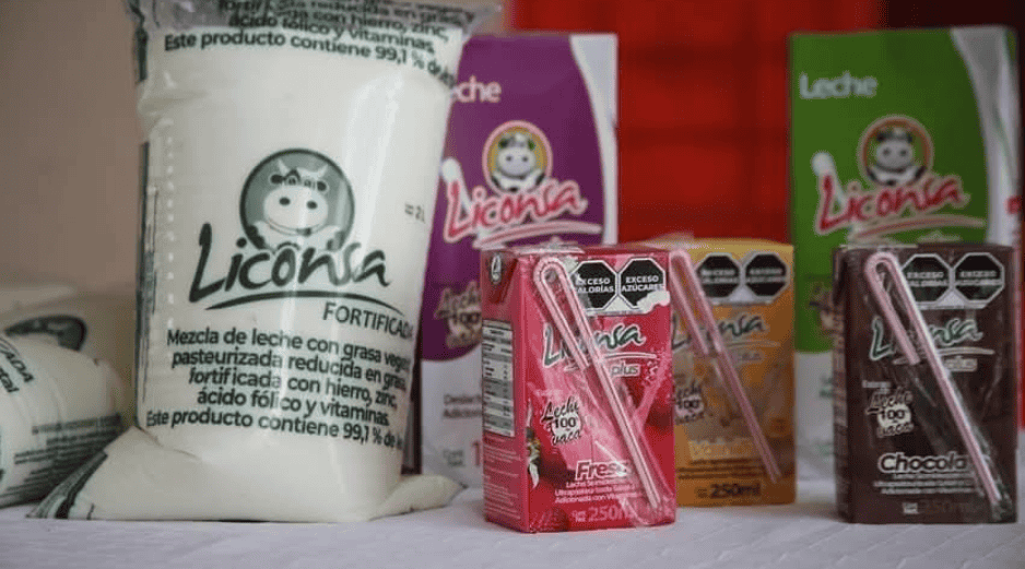 La leche proporcionada es fortificada con minerales y vitaminas esenciales, ayudando a combatir la anemia y fortaleciendo el sistema inmunológico. CORTESÍA