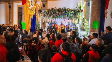Así viven los creyentes la tradicional llegada de Reyes Magos al Santuario de los Reyes de Cajititlán. EL INFORMADOR / J. Acosta