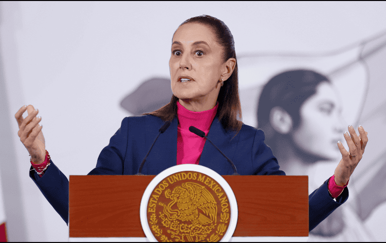 Las declaraciones de Sheinbaum se producen tras la operación militar de Estados Unidos el pasado sábado en Venezuela. EFE / S. GUTIÉRREZ