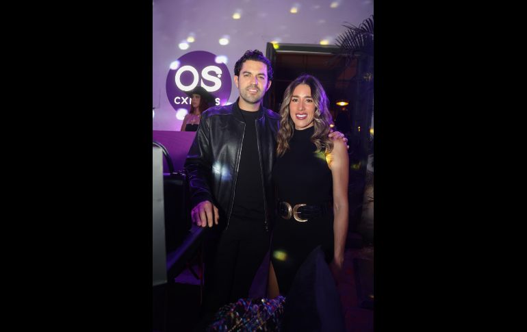 Ricardo Menchaca y Vero Barragán. GENTE BIEN JALISCO / A. Martínez