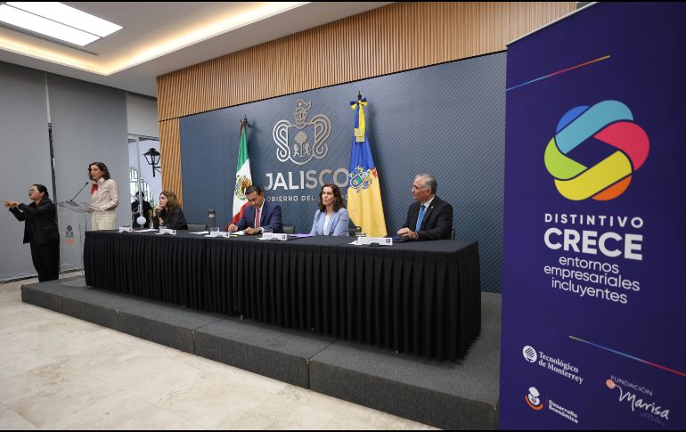 La secretaria de Desarrollo Económico, Cindy Blanco, dijo que la estrategia busca mitigar riesgos y beneficiar a las empresas para que cumplan con estándares nacionales e internacionales. EL INFORMADOR / A. NAVARRO