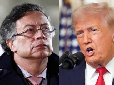 El jefe de Estado colombiano impulsó esta comunicación en medio del cruce de declaraciones con Trump. EFE