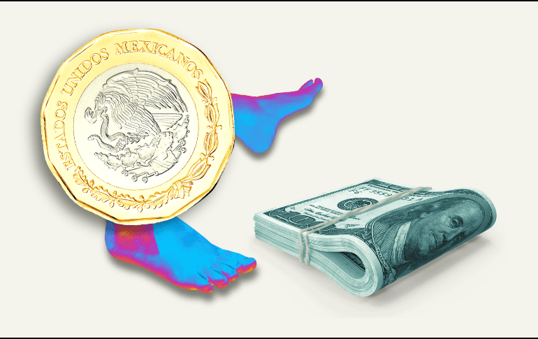 El peso mexicano es la quinta divisa con mayor ganancias frente al dólar de EU. ESPECIAL