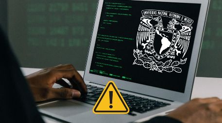 La UNAM ya coordina acciones con autoridades locales y federales de ciberseguridad para presentar las denuncias legales correspondientes. ESPECIAL / CANVA