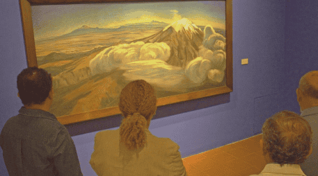 Reconocido por su fascinación por los fenómenos naturales, el Dr. Atl centró gran parte de su obra en montañas y volcanes. ESPECIAL/SC