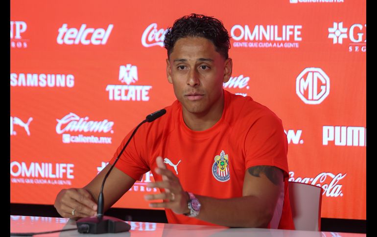 En el plano personal, Romo reconoció que atraviesa una etapa de mayor madurez, enfocada plenamente en su crecimiento y en dejar huella dentro de la institución tapatía. EL INFORMADOR / A. Navarro