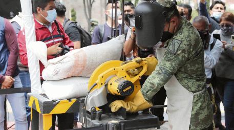 Las armas canjeadas en la estrategia Sí al Desarme, Sí a la Paz se destruyen tras recibir los recursos económicos correspondientes. EL UNIVERSAL